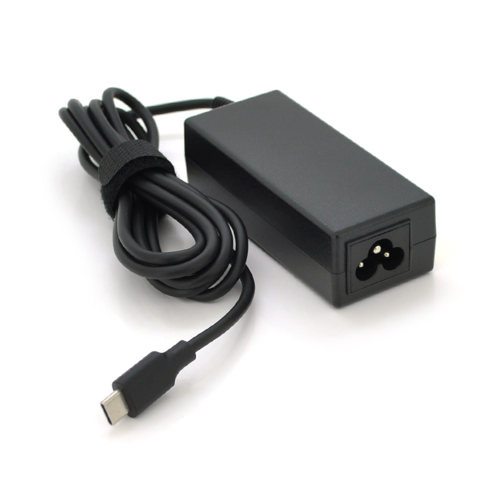 Блок живлення MERLION 45W для ноутбука HP, Type-C, 0,9м, артикул 28342