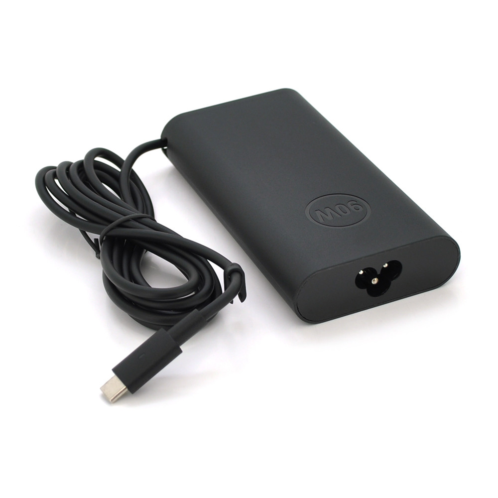 Блок живлення MERLION для ноутбуків DELL 90W, Type-C, 0,9м, артикул 28339