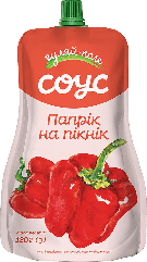 Соус Папрік на пікнік 40% Гуляйполе 180 г дой-пак