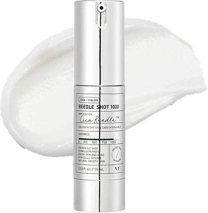 Мікроголковий бустер для покращення текстури шкіри VT Cosmetics Reedle Shot 1000, 15 мл, фото 1