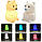 Силіконовий нічник Ведмедик із сенсорним датчиком Polar Bear Night Light, настільний світильник нічник, фото 8