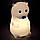 Силіконовий нічник Ведмедик із сенсорним датчиком Polar Bear Night Light, настільний світильник нічник, фото 9