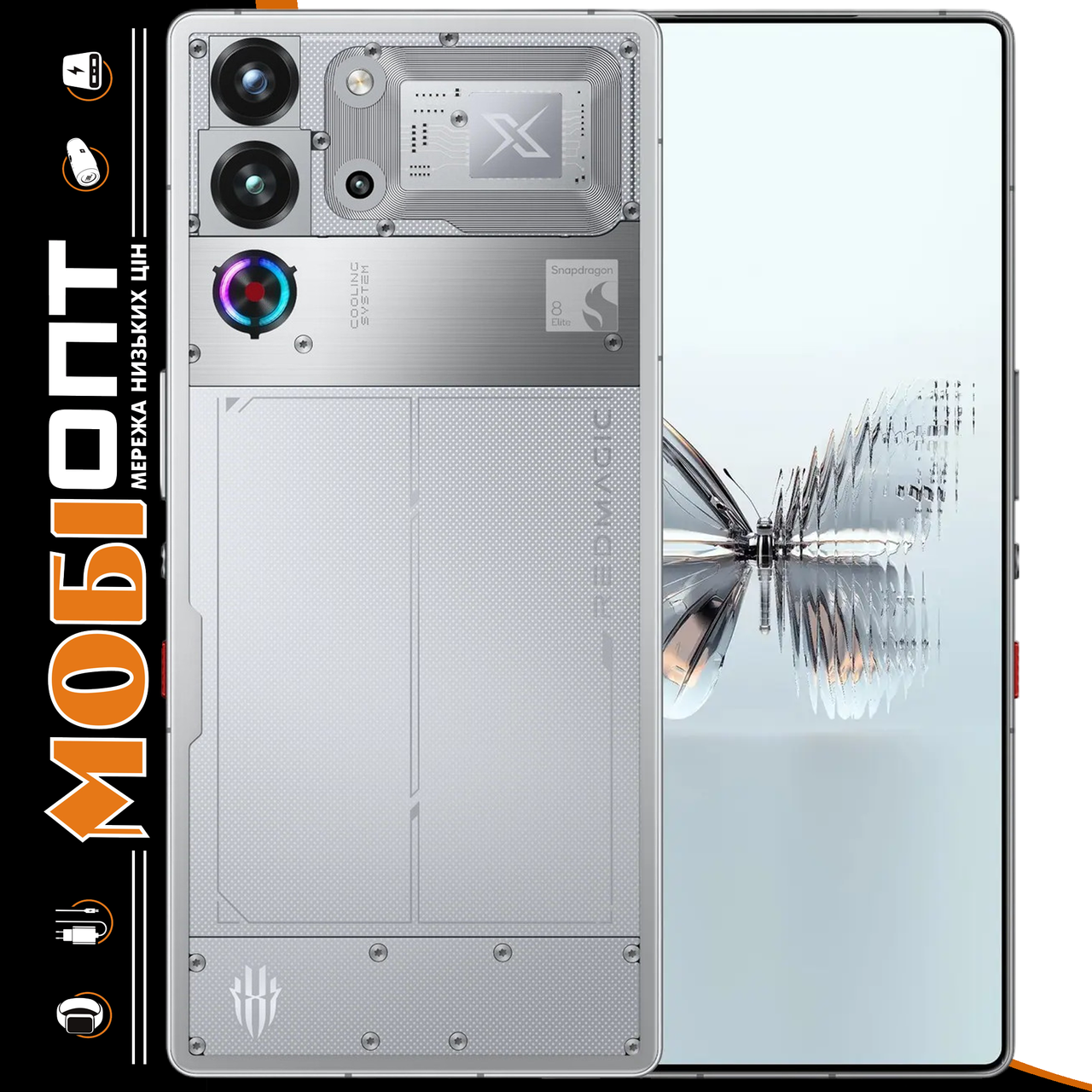 Смартфон ZTE Nubia Redmagic Gaming 10 Pro 5G 16/512Gb (NX789J) Moonlight Global version