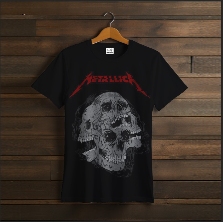 Футболка унісекс з принтом "Metallica", металіка, лого, група, фанат, подарунок, Rock Band, група, гурт, рок, музиканти, виконавці