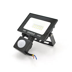 Прожектор LED Vg-10W з датчиком руху, IP65, 6500K, 2700Лм, артикул 23823, виробник Voltronic