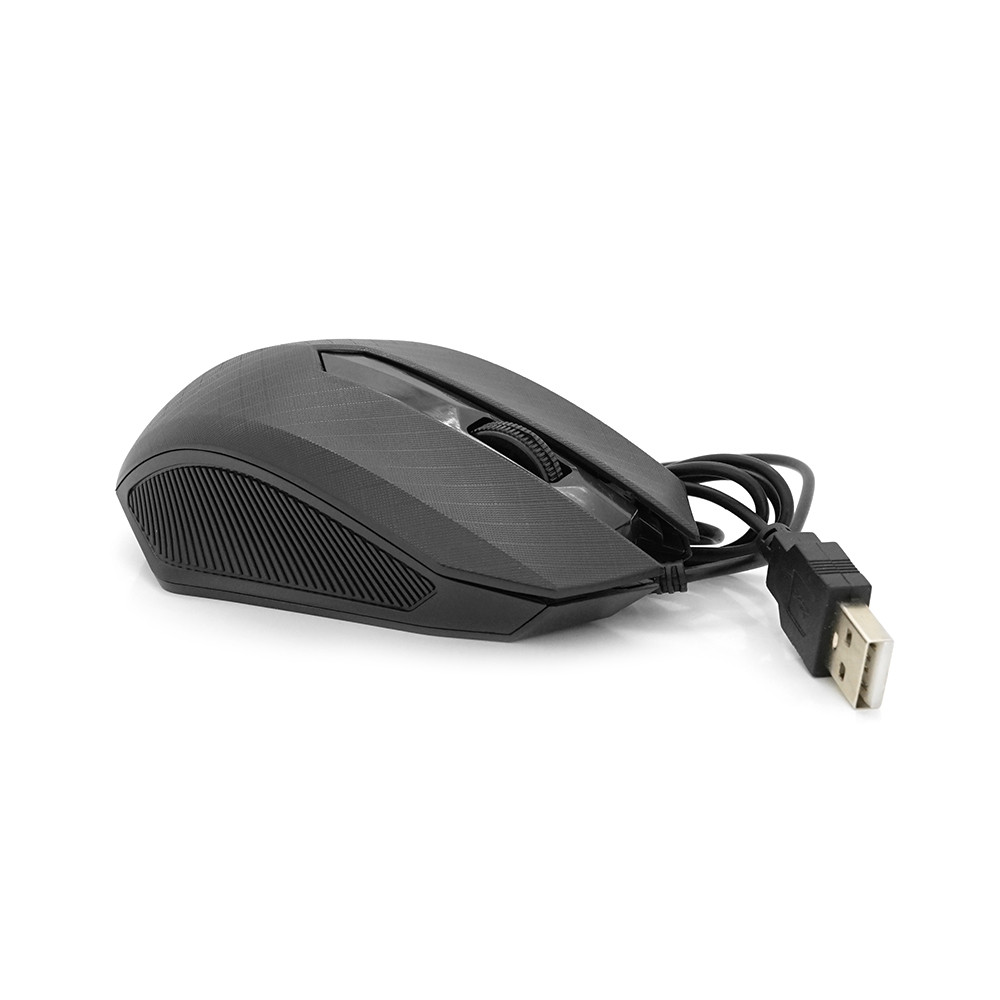 Миша проводна JEDEL M61, 1000DPI, USB, артикул 20546 - універсальна для всіх типів рук, зручна в використанні.