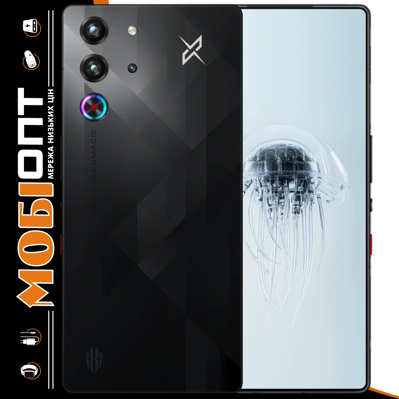 Смартфон ZTE Nubia Redmagic Gaming 10 Pro 5G 12/256Gb (NX789J) Shadow Global version