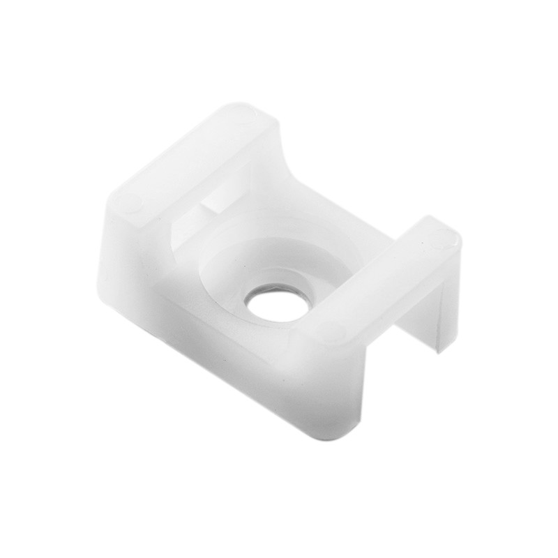 Майданчик для стяжки APRO 22x15x9 мм, отвір під шуруп 5 мм, упаковка 100 шт, артикул 20337.