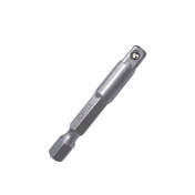 Перехідник під шуруповерт для торцевих головок з 1/4" на 1/4" CrV