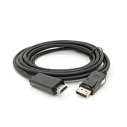Конвертер Display Port (тато) на HDMI (тато) 3,0m (пакет)