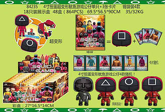 Фігурка "Гра в кальмара"  24 шт