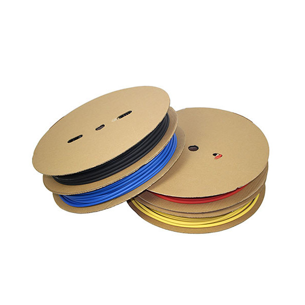 Термоусадочна трубка 70 мм, чорна, 25 м, робоча температура -50 °C до +125 °C, артикул 13714