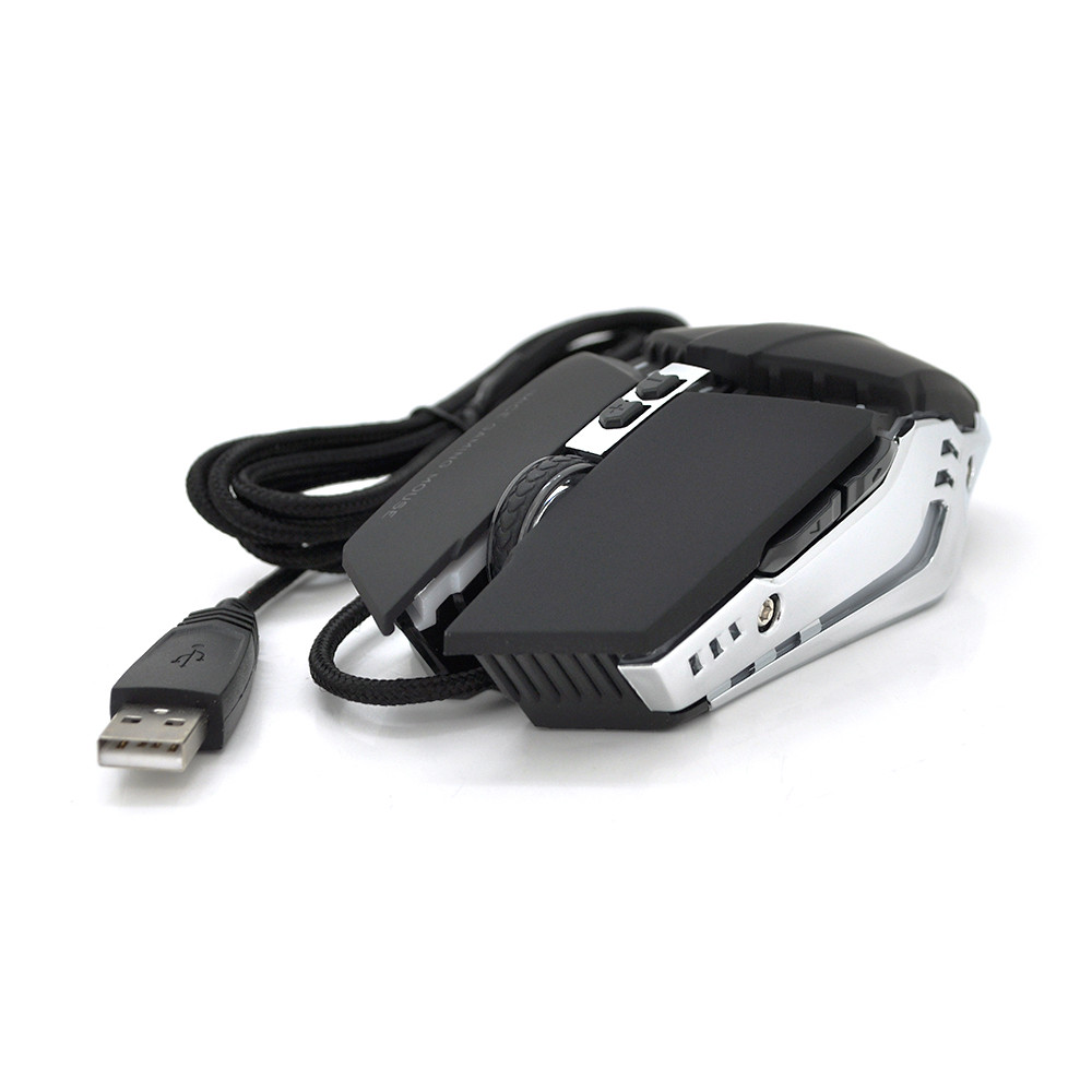 Провідна миша iMICE T80, 7 кнопок, 800-3200 DPI, LED підсвітка, 1.5 м, для Windows і Mac, артикул 19207