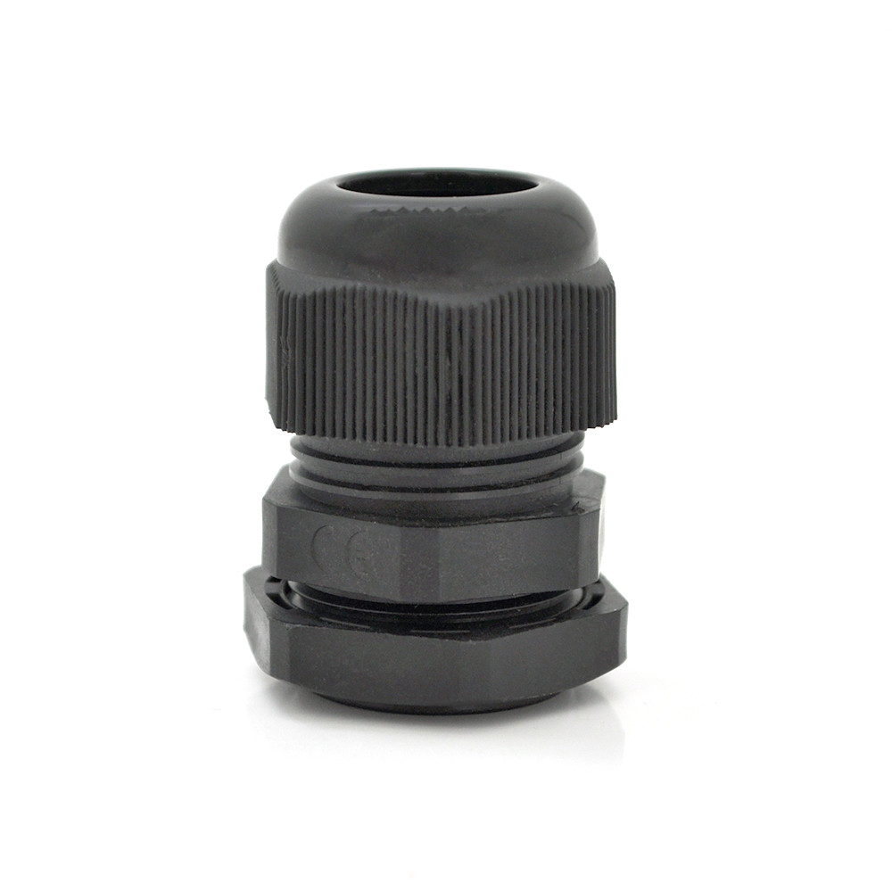 Кабельний спіральний водонепроникний роз'єм PG9, чорний, артикул 13325, Voltronic, фото 1