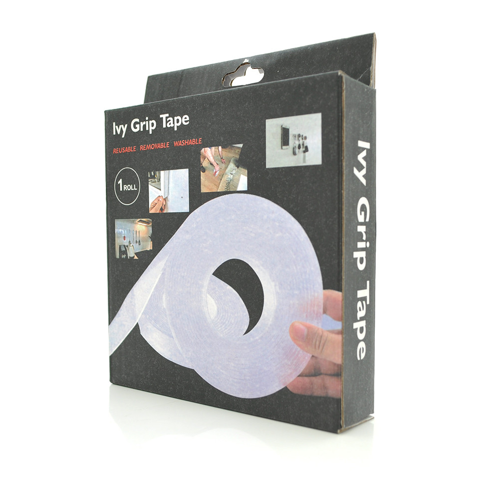 Багаторазова кріпильна стрічка Ivy Grip Tape 3m (артикул 17989) - універсальне рішення для кріплення та організації простору.
