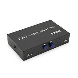 Комутатор 2 Port USB 2.0 PC to Scanner Printer Sharing Switch Box
