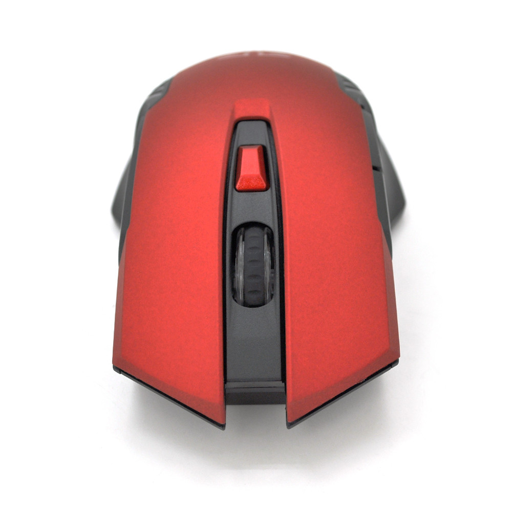 Миша Fantech WG10 RAIGOR II, бездротова, 6 кнопок, 800-2000 DPI, для Win7/8/10 та Mac OS, Червона, артикул 18581