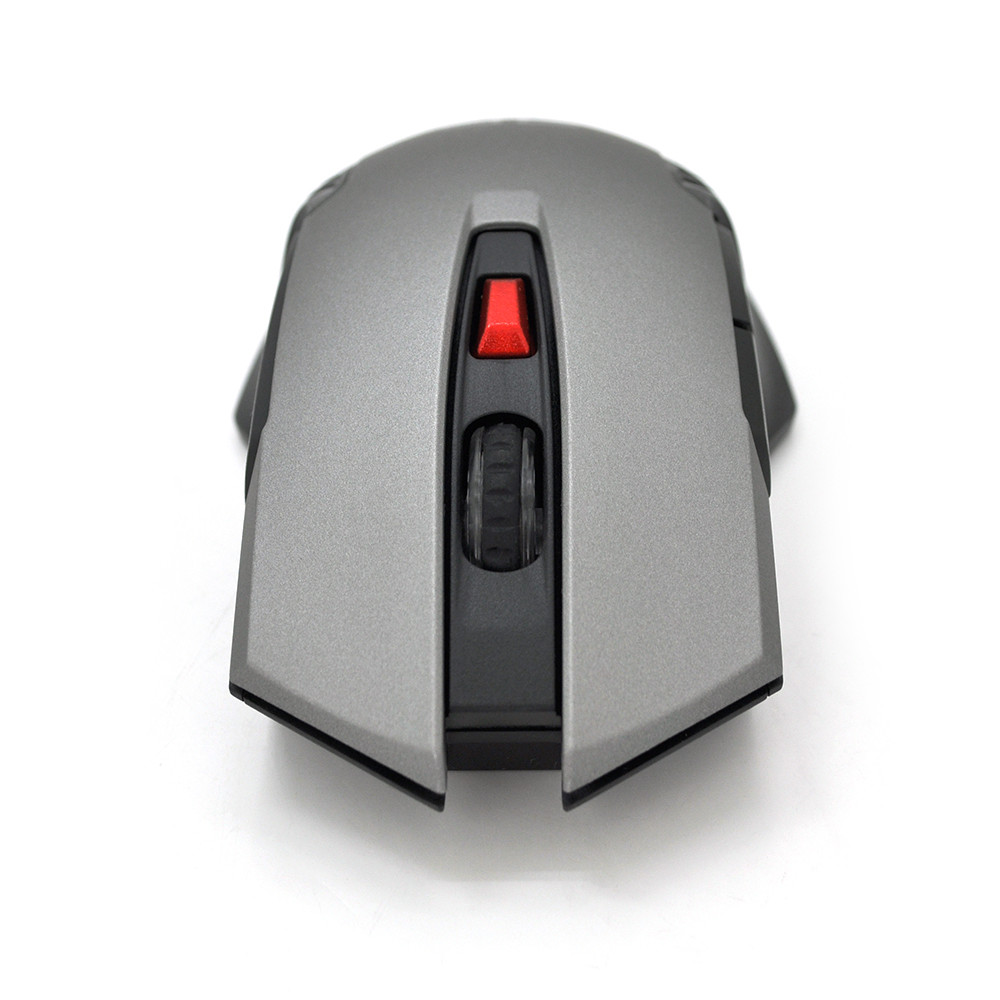Бездротова миша Fantech WG10 RAIGOR II, 6 кнопок, 800-2000 DPI, сірий, для Win7/8/10 та Mac OS, артикул 18580