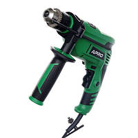 Дриль ударний 900 Вт, кулачок. патрон 1,5-13 мм, 0-3000 об/хв, реверс (кейс) APRO