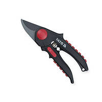 Секатор 185мм Yato до 15мм, тефлонове покриття