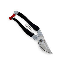 Секатор 205мм Intertool нержавіюча сталь, метал. ручки з гумовими накладками, до 15мм