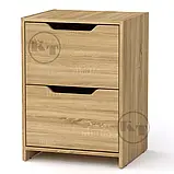 Тумба прикроватная ПКТ-9 (Компанит) 480х420х660мм, фото 3