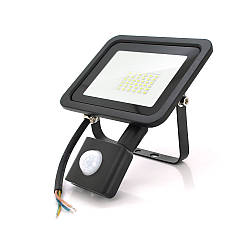 Прожектор SLIM SENSOR LED RITAR RT-FLOOD/MS30A, 30W, 3000Lm, IP65, 6500K, 36xSMD2835,  1204