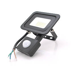 Прожектор SLIM SENSOR LED RITAR RT-FLOOD/MS20A, 20W, 2000Lm, IP65, 6500K, 24xSMD2835, PF>0.9, Ra>70