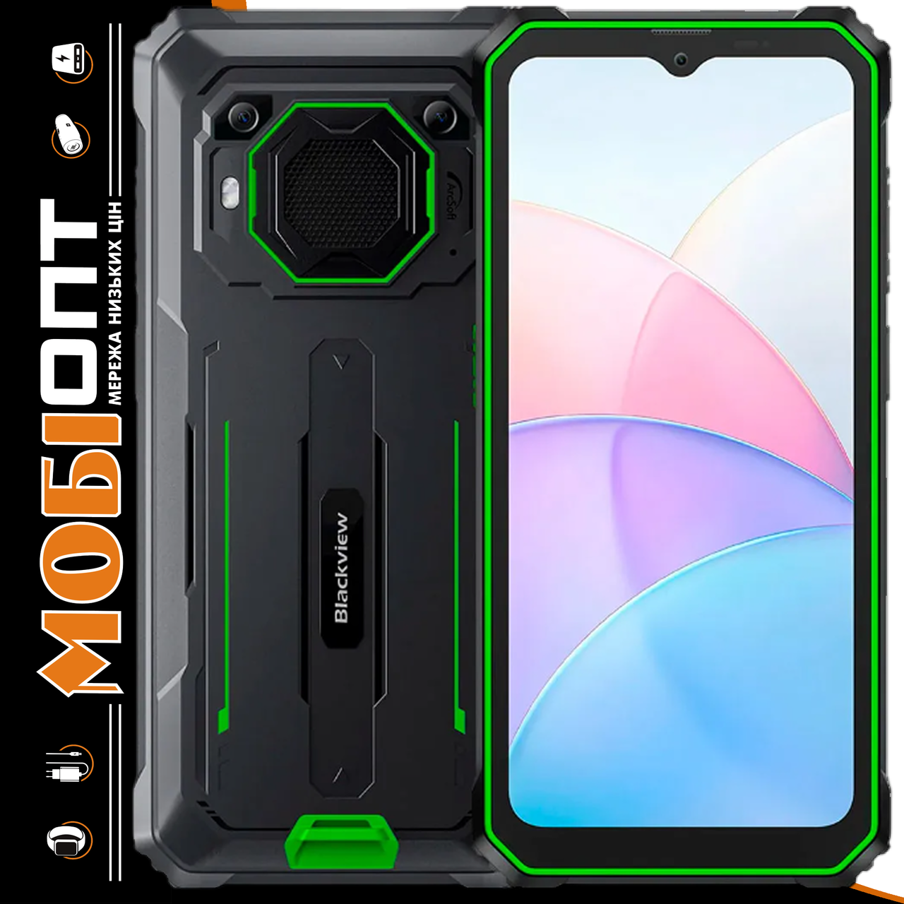 Смартфон Blackview BV6200 Pro 6/128Gb NFC Green Global version