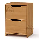 Тумба прикроватная ПКТ-9 (Компанит) 480х420х660мм, фото 5