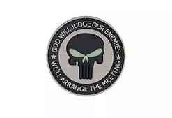 ПВХ патч 3D - GOD WILL JUDGE OUR ENEMIES