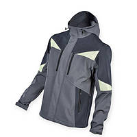 Куртка з капюшоном утеплена Kingston від вітру, дощу до -10°С XL поліестер, поляр. фліс, 4 кишені ? Sizam