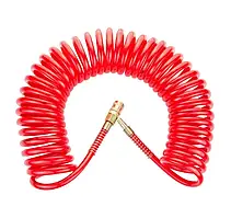 Шланг спіральний (PU) армований 10м 8х12мм REFINE (7013521)