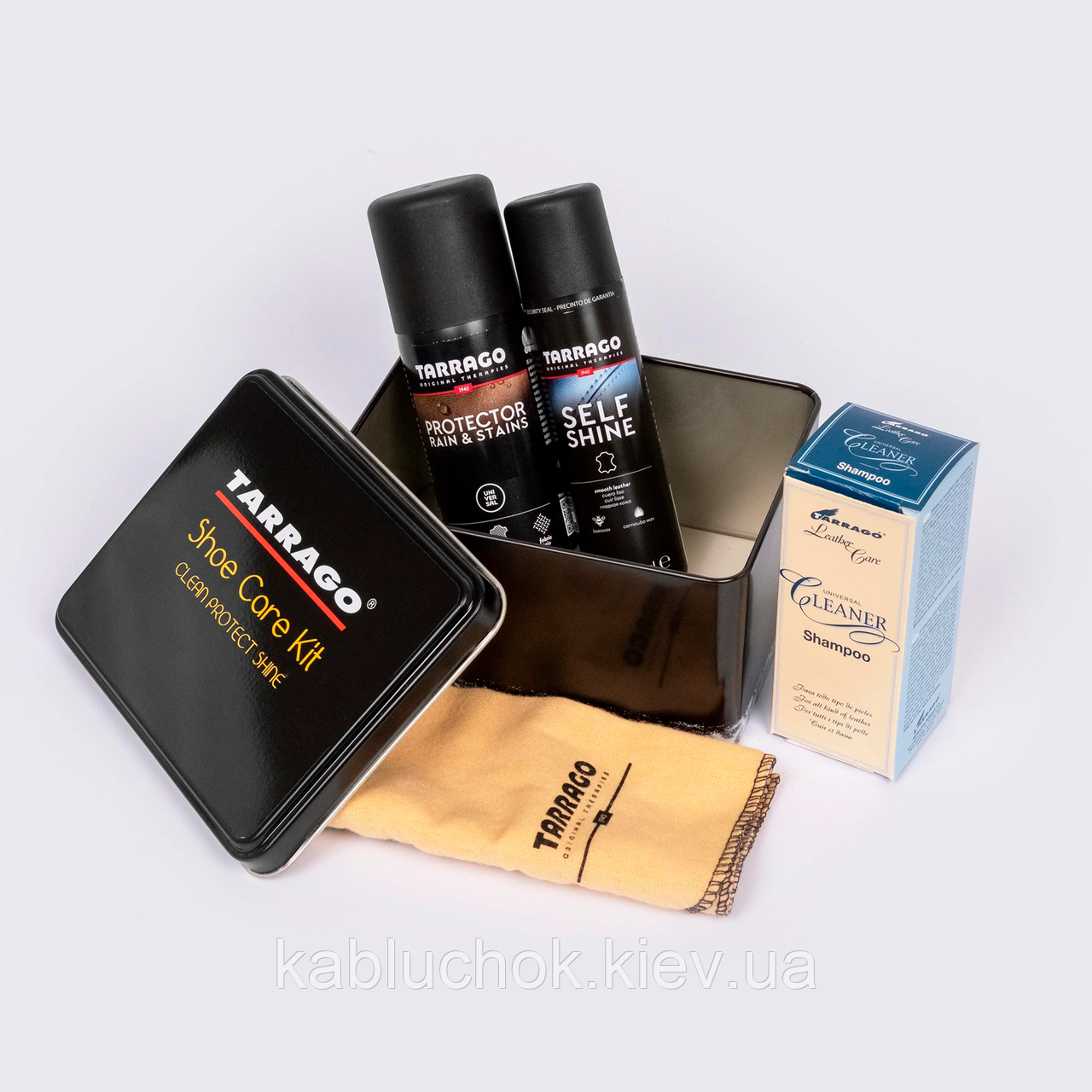 Набір для догляду за взуттям Tarrago Shoe Care Metal Box