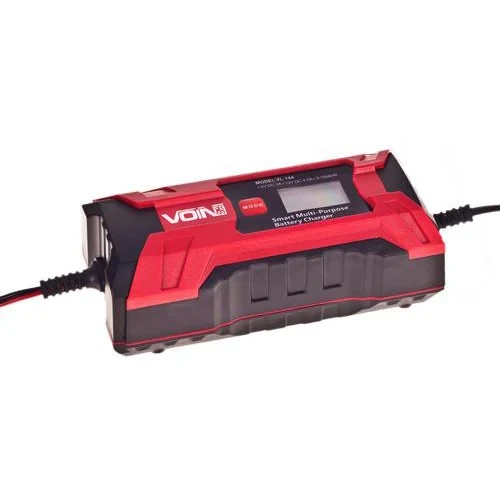 Зарядний пристрій імпульсний VOIN 6&12V/0.8-4.0A/3-120AHR/LCD (VL-144)