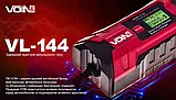 Зарядний пристрій імпульсний VOIN 6&12V/0.8-4.0A/3-120AHR/LCD (VL-144), фото 3