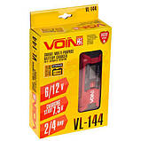 Зарядний пристрій імпульсний VOIN 6&12V/0.8-4.0A/3-120AHR/LCD (VL-144), фото 6