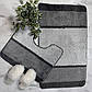 Комплект у ванну Silver Multi 60*100 та 60*50см 1633-Сірий 0772, фото 3