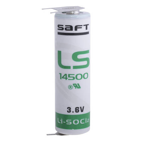 Батарейка LS14500 3PF (SAFT-LS14500PF) 3,6 V, 2600 мАч, фото 1