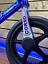 Дитячий біговел велобіг на сталевій рамі 12 дюймів CORSO NEO EN-25540 EVA колеса Синій, фото 9