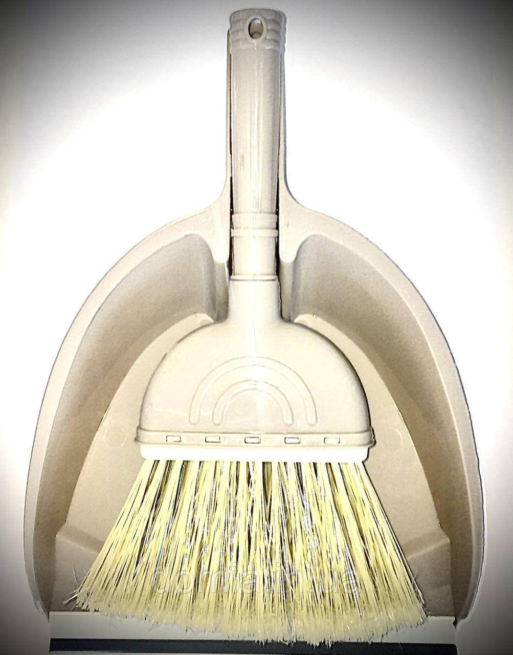 Набір щітка + совок для прибирання YELMAN Plastik, Туреччина Y-075, фото 1