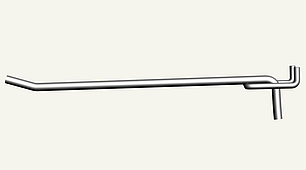 Гачки на експопанель на дротяній скобі