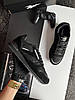 Кросівки чоловічі Reebok Classic Black Рібок Класик чорні замша текстиль демісезонні спортивні повсякденні, фото 4