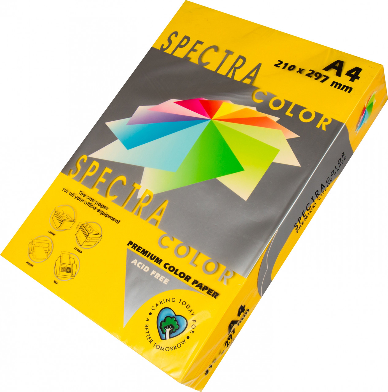 Папір Spectra Color А4 80г/м2 100арк., насичений золото 200