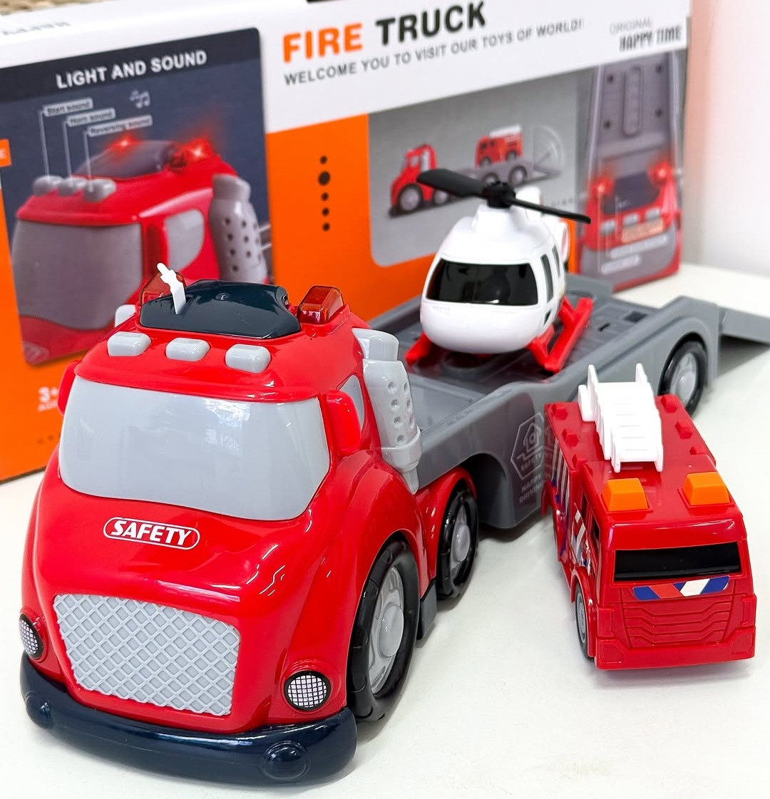Пожежна машина, Fire Truck, звук, світло, фото 1