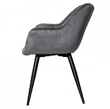 М'який стілець ELEGANTE сірий, фото 8
