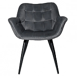 М'який стілець ELEGANTE сірий, фото 9