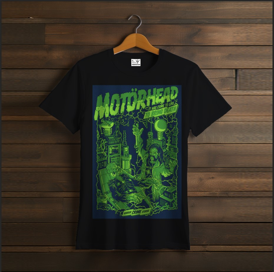 Футболка унісекс з принтом "Motorhead", лого, група, фанат, подарунок, Rock Band, група, гурт, рок, музиканти, виконавці
