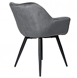 М'який стілець ELEGANTE сірий, фото 7