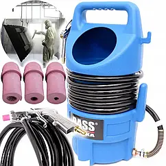 Портативний, пневматичний сифонний піскоструминний апарат, 10 л Bass Polska 4259